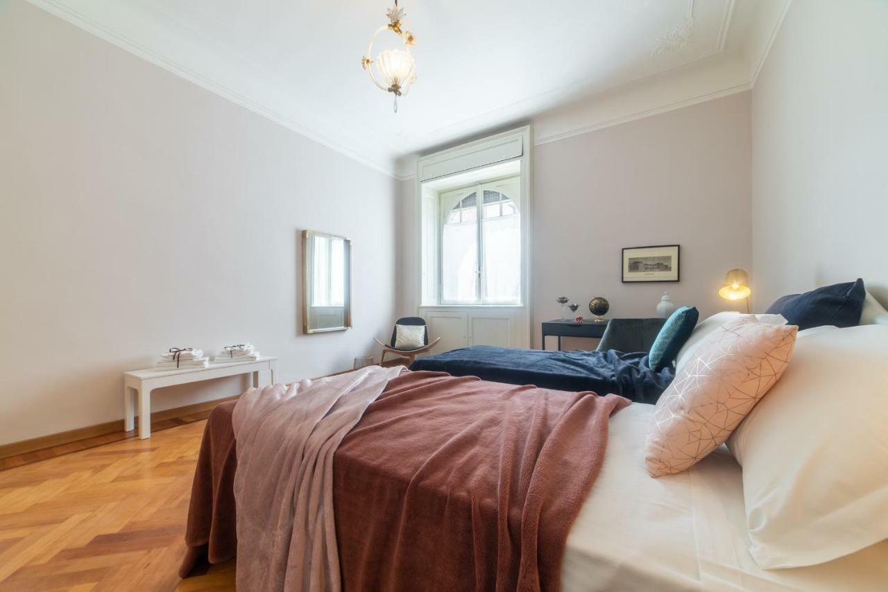 Ferienwohnung Joivy Sophisticated 3-Bed Flat With Desk Mailand Exterior foto