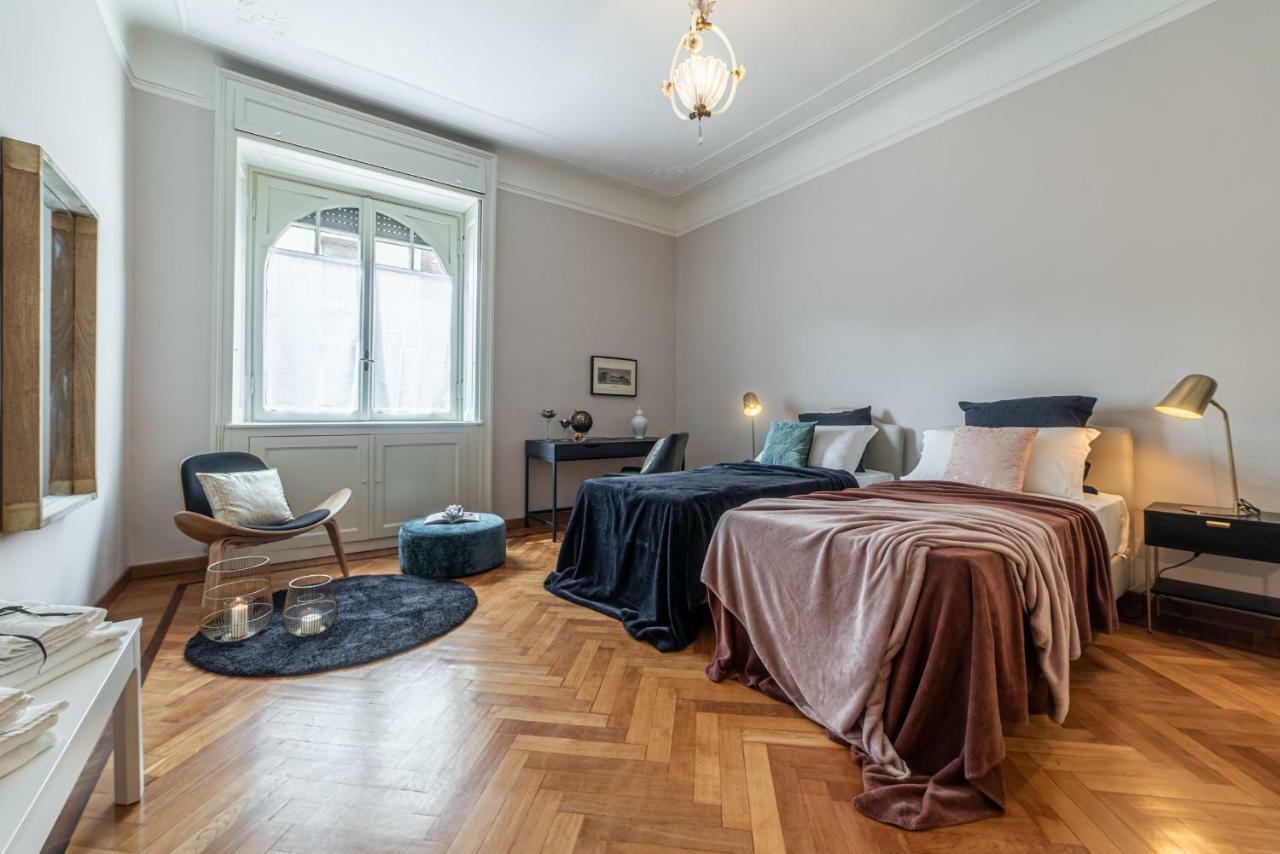 Ferienwohnung Joivy Sophisticated 3-Bed Flat With Desk Mailand Exterior foto